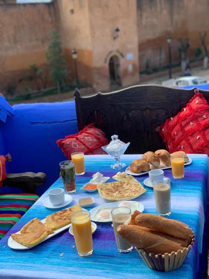 Hotel Al Kassaba Šafšawán Exteriér fotografie