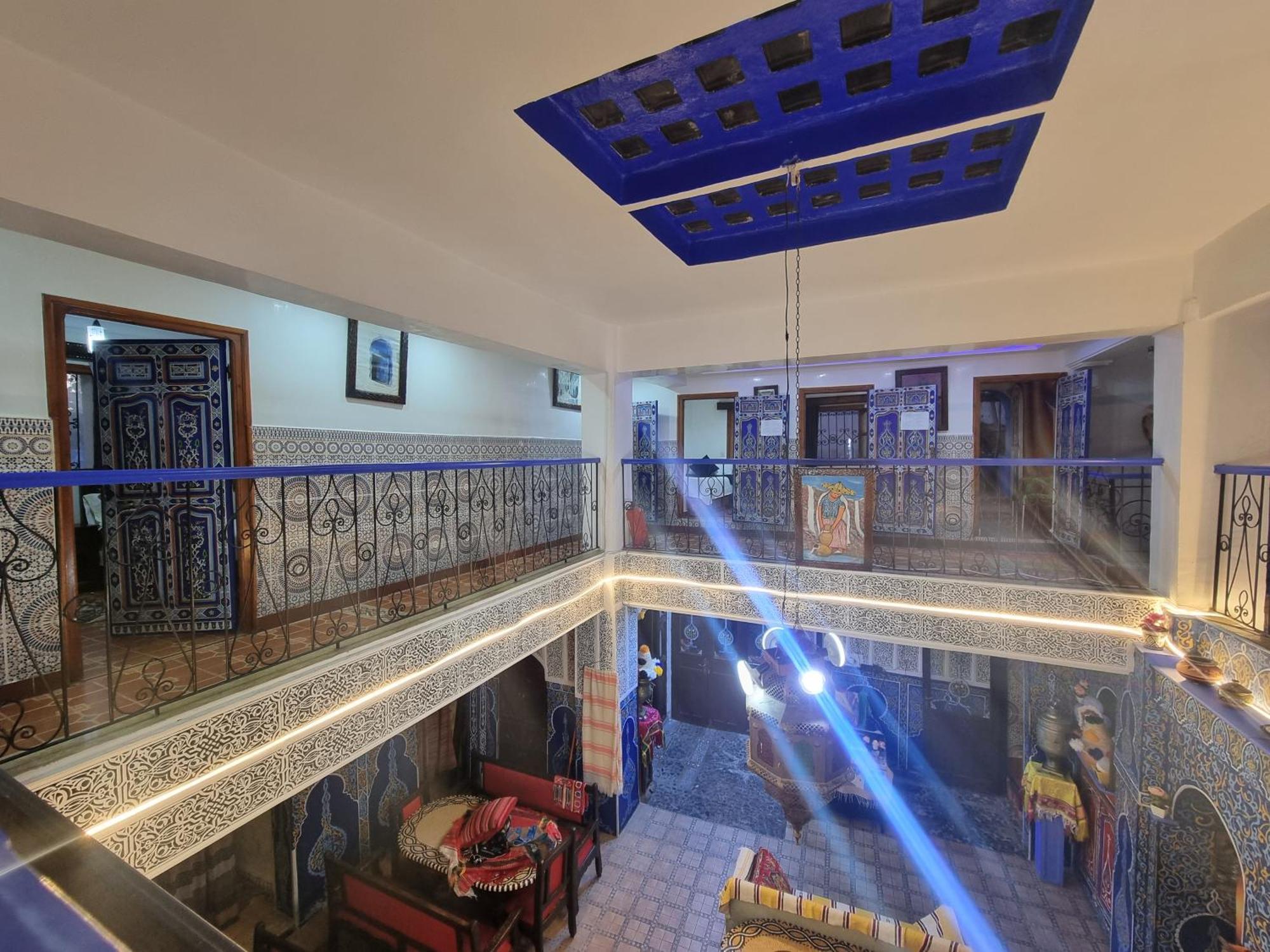 Hotel Al Kassaba Šafšawán Exteriér fotografie